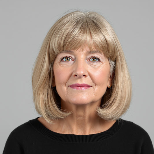 Short Blonde Bob Synthetic Wig